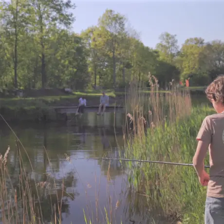 Visvijver familiecamping Kaps